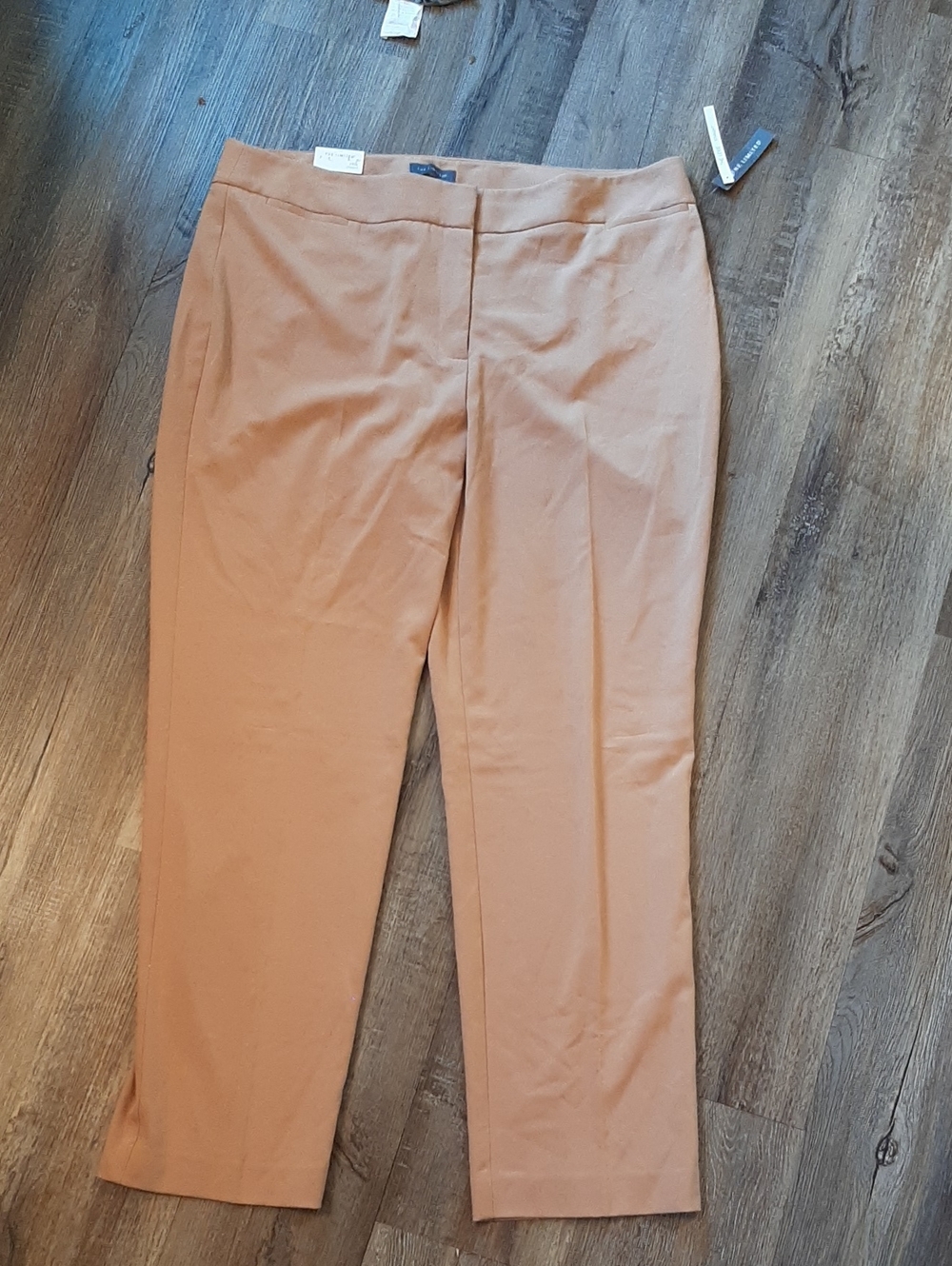 The Limited The Lexie High Rise Classic Fit Straight Leg Dress Pants - Camel